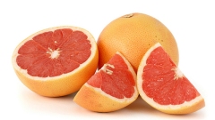 photograph of grapefruit